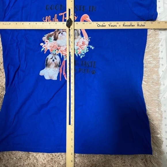 Fruit Of The Loom Blue T-Shirt Women’s Size 2XL - Picture 3 of 9